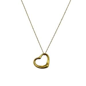 TIFFANY 18k Gold Heart Necklace